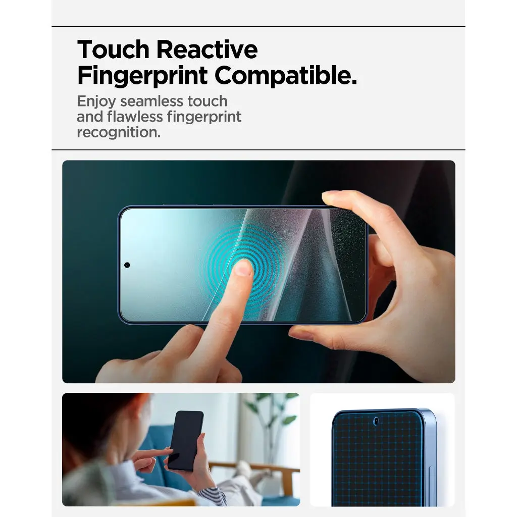 [1 Pack] Samsung S25+ Screen Protector EliteShield EZ Fit HD Film - Image 5