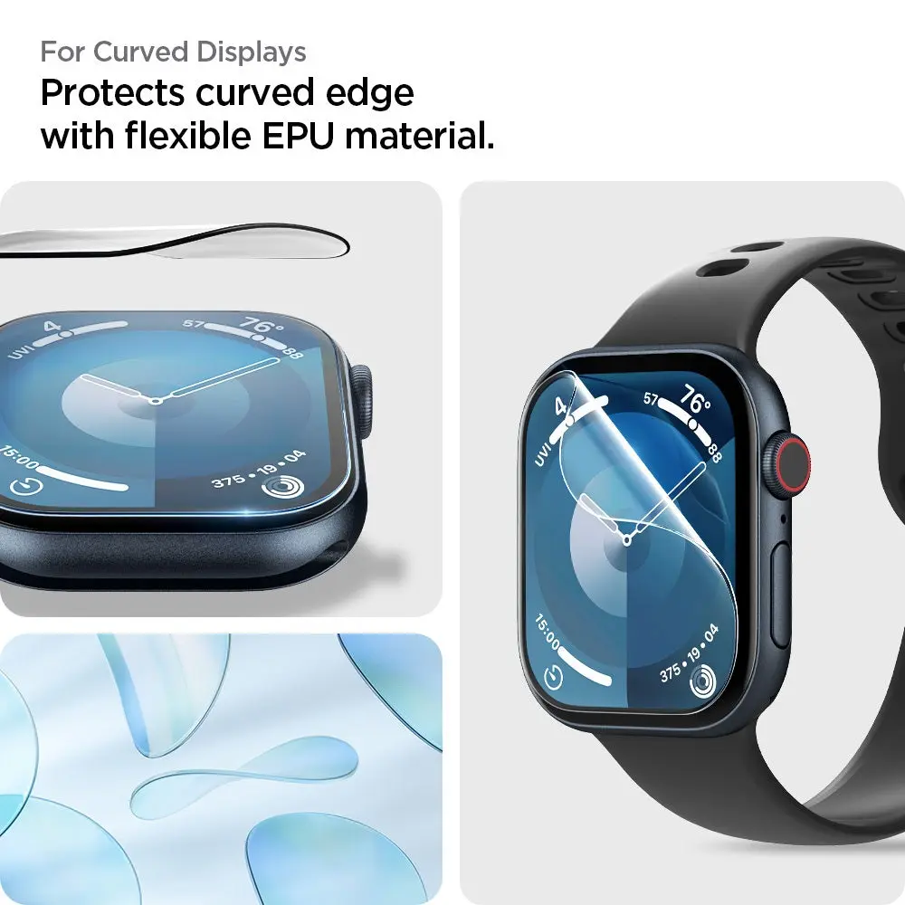 [2 Pack] Apple Watch Screen Protector Series 11 / 10 (42mm) EliteShield EZ Fit - Image 5