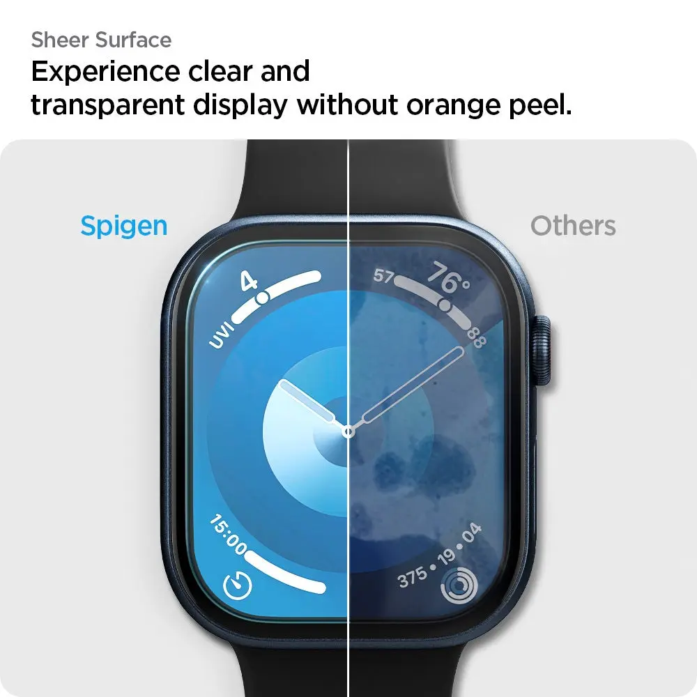 [2 Pack] Apple Watch Screen Protector Series 11 / 10 (42mm) EliteShield EZ Fit - Image 6