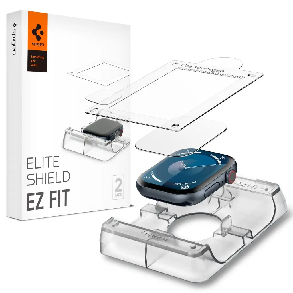 [2 Pack] Apple Watch Screen Protector Series 11 / 10 (42mm) EliteShield EZ Fit - Image 9