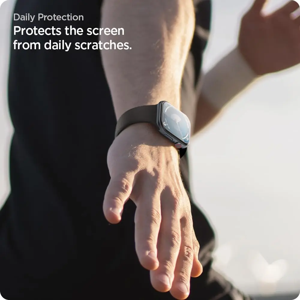 [2 Pack] Apple Watch Screen Protector Series 11 / 10 (46mm) EliteShield EZ Fit - Image 4