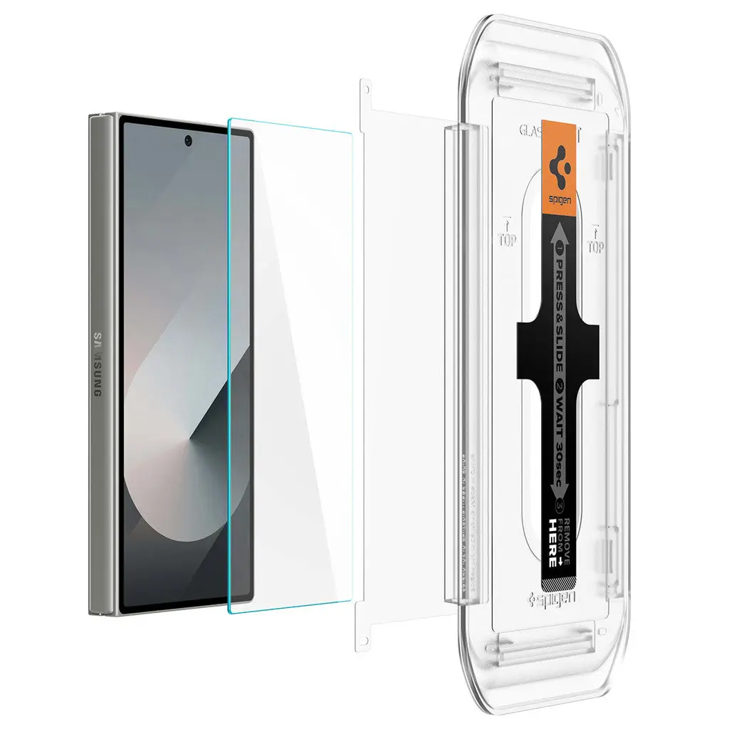 [2 Pack] Galaxy Z Fold 6 Tempered Glass EZ Fit Anti Reflection - Image 4
