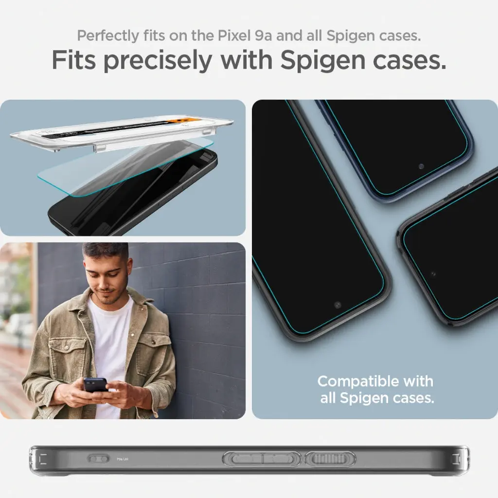 [2 Pack] Google Pixel 9a Screen Protector Glas.tR EZ Fit - Image 5