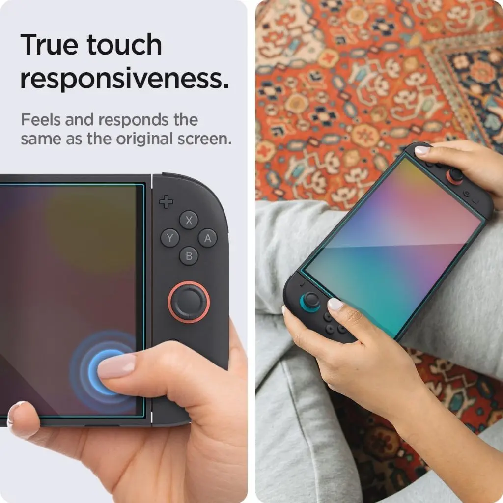 [2 Pack] Nintendo Switch 2 Screen Protector GLAS.tR Slim HD - Image 4