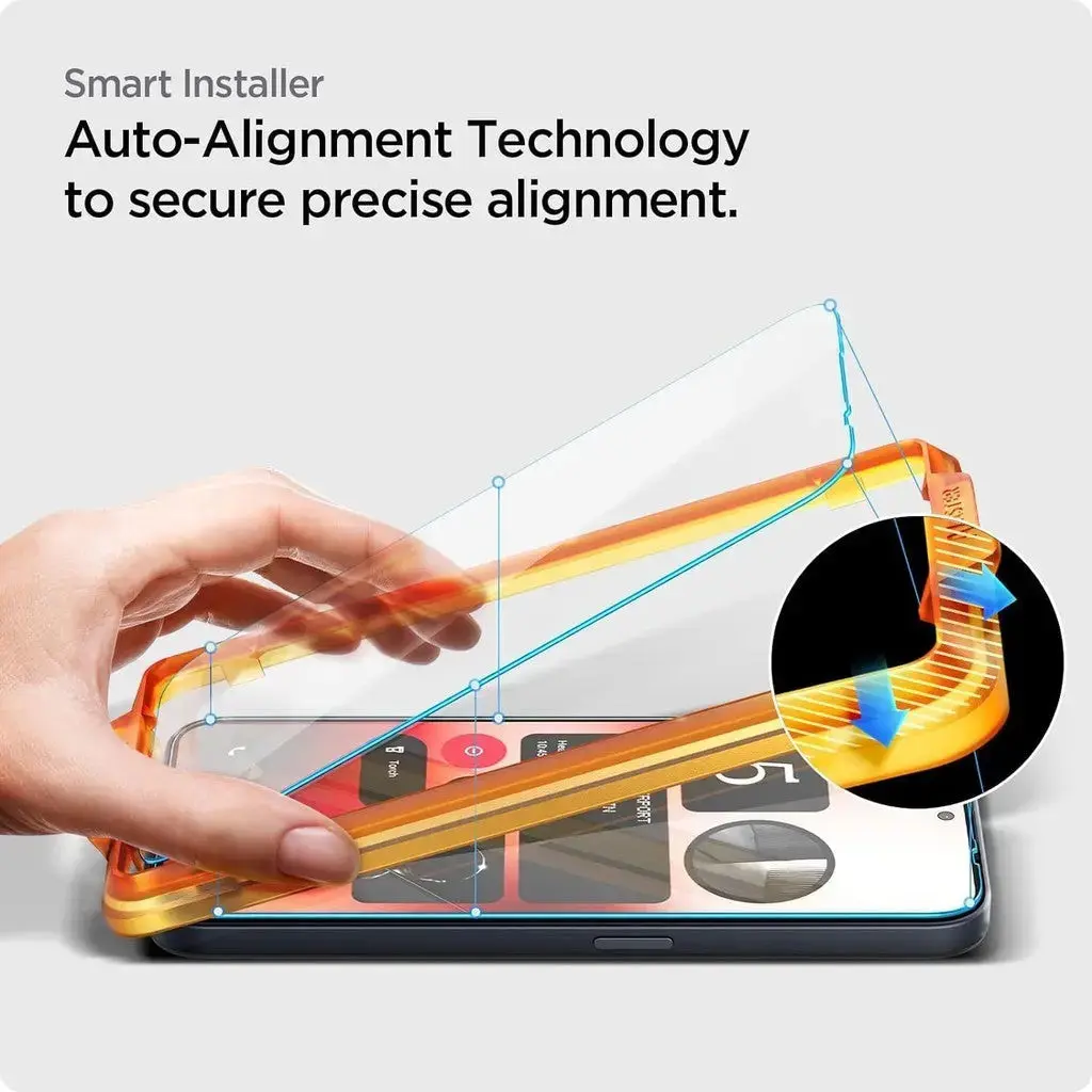 [2 Pack] Nothing Phone 2a Screen Protector AlignMaster Glas.tR - Image 4