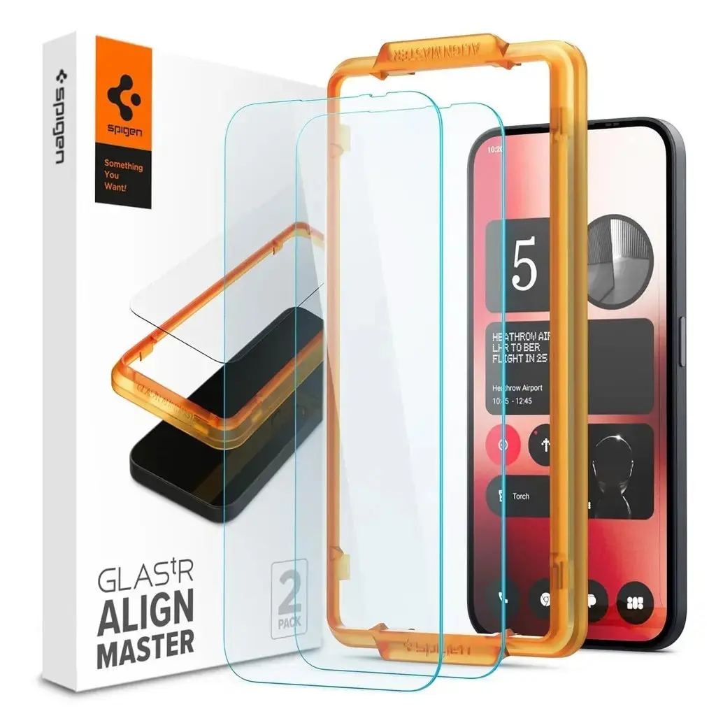 [2 Pack] Nothing Phone 2a Screen Protector AlignMaster Glas.tR - Image 8