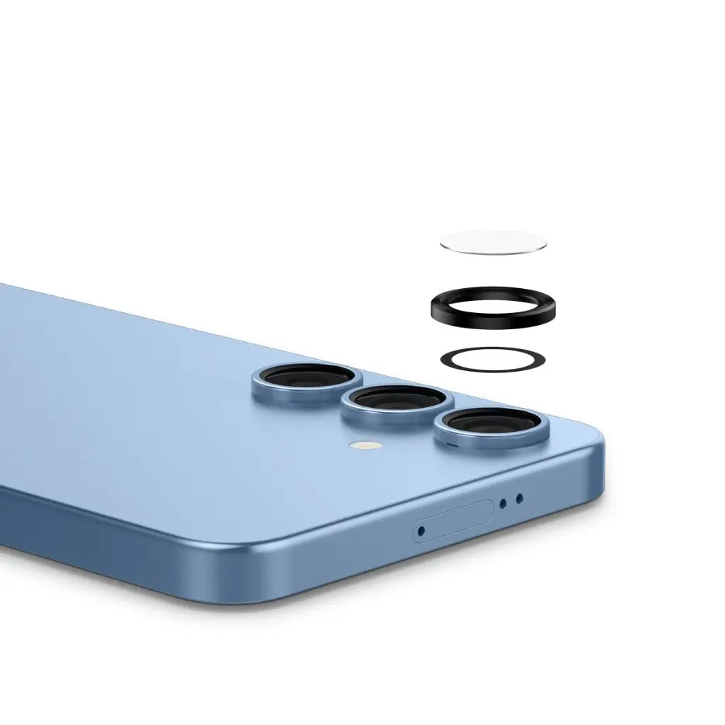 [2 Pack] Samsung S25 Camera Lens Protector EZ Fit Optik Pro HD - Image 8