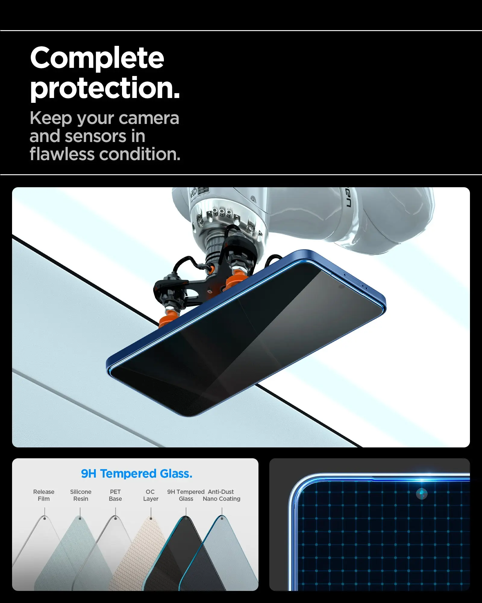 [2 Pack] Samsung S25+ / S24+ Privacy Screen Protector Glas.tR EZ Fit - Image 6