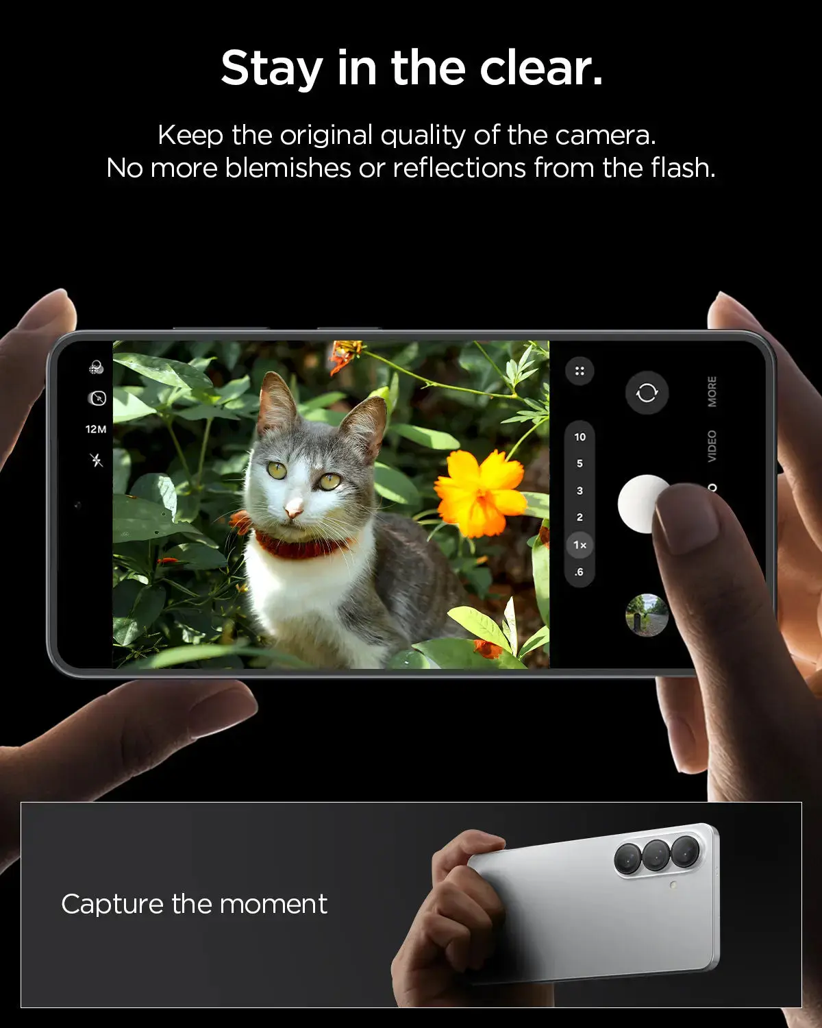 [2 Pack] Samsung S26+ Camera Lens Protector 6.7" EZ Fit Optik Pro - Image 3