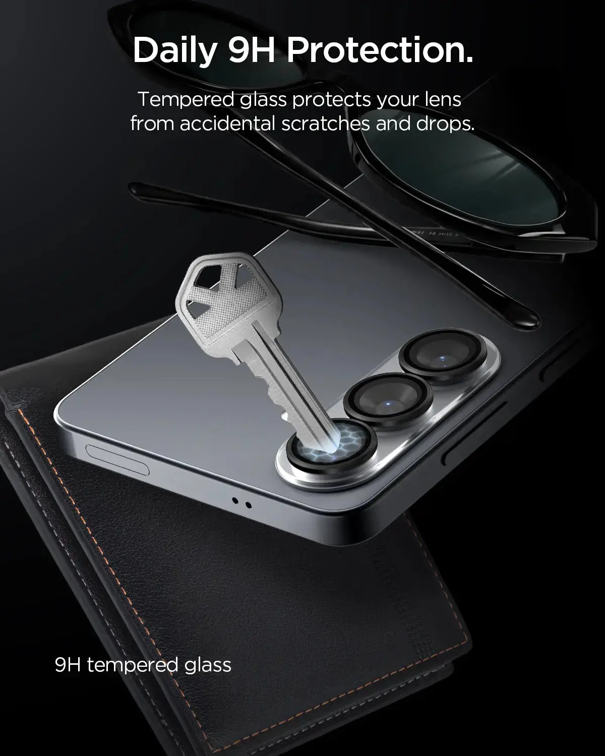 [2 Pack] Samsung S26+ Camera Lens Protector 6.7" EZ Fit Optik Pro - Image 6