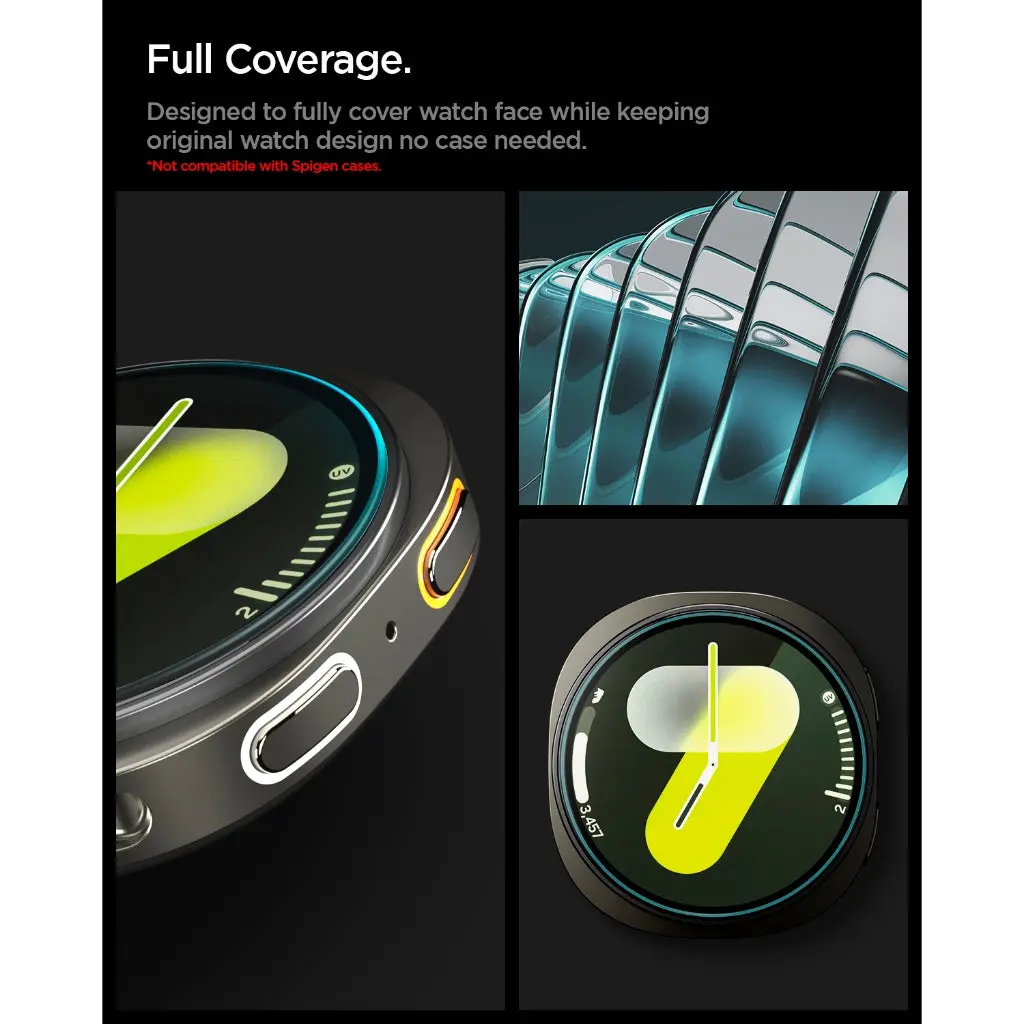 Samsung Watch 8 (44mm) Screen Protector EZ FIT [2 Pack] - Image 3