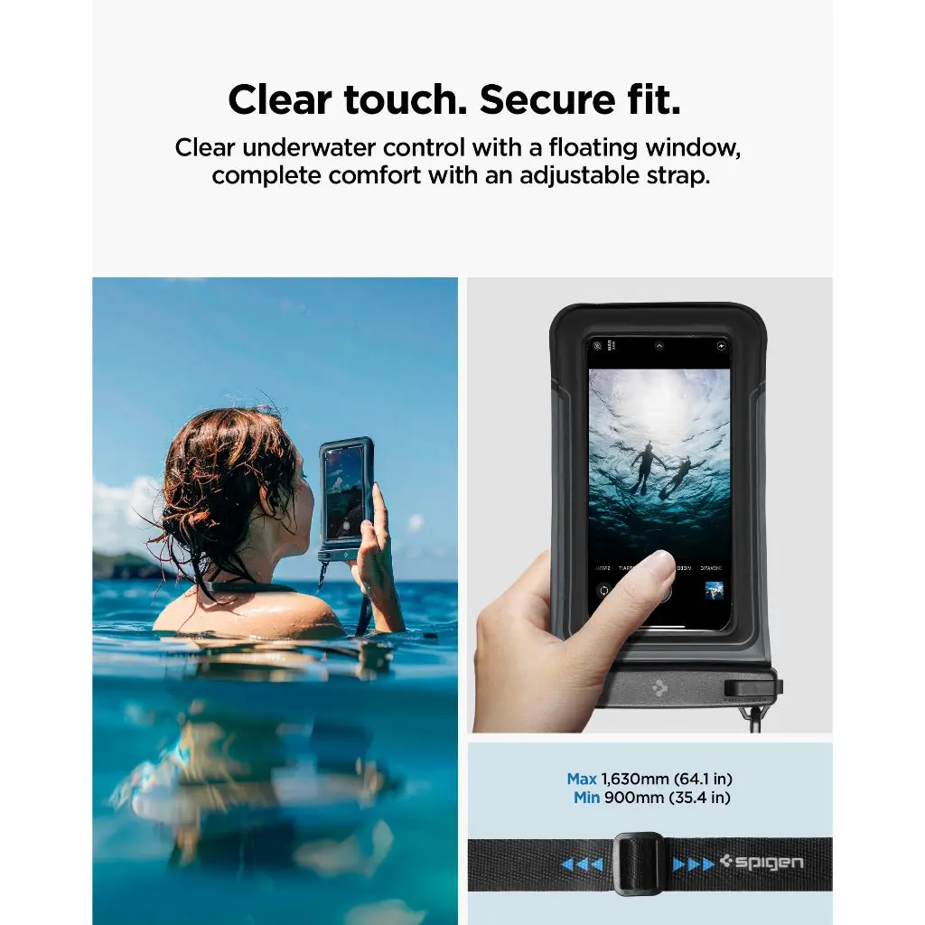 [2 Pack] Aqua Shield Floating Waterproof Phone Case A611P - Image 6