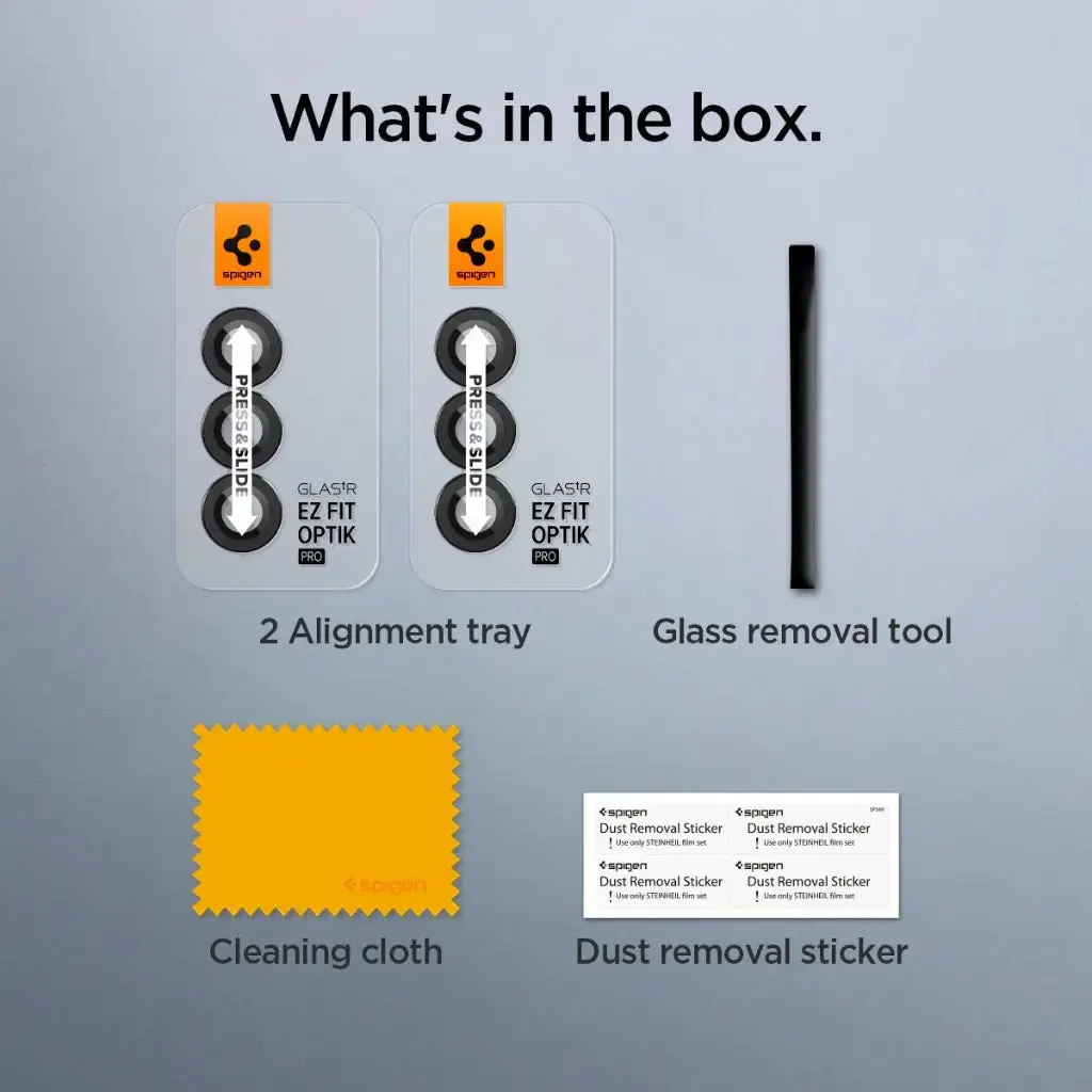 [2 Pack] Galaxy Z Fold 6 Camera Lens Protector EZ Fit Optik Pro - Image 7