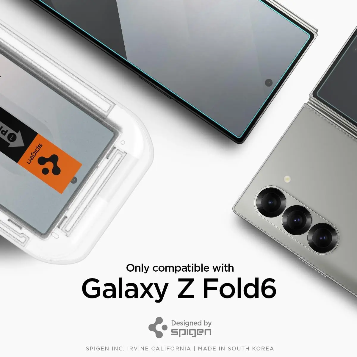 [2 Pack] Galaxy Z Fold 6 Tempered Glass EZ Fit - Image 2