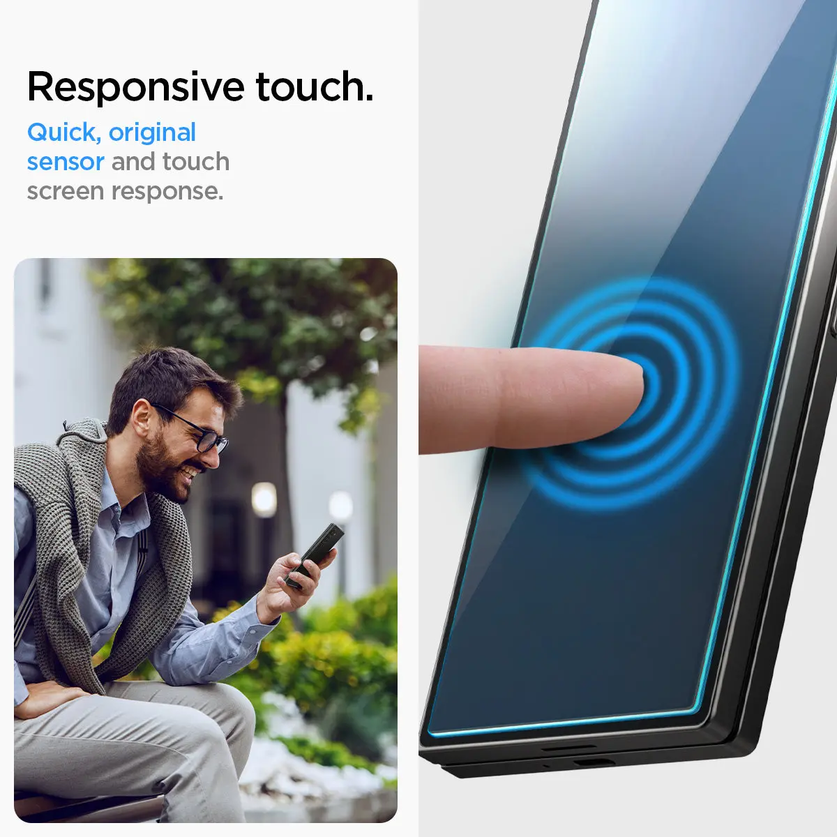 [2 Pack] Galaxy Z Fold 6 Tempered Glass EZ Fit - Image 6