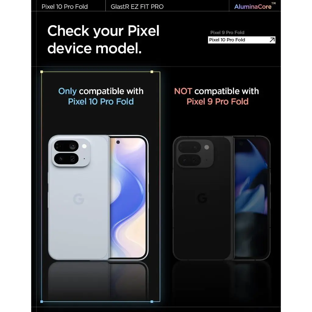 [2 Pack] Google Pixel 10 Pro Fold Screen Protector Glas.tR EZ Fit - Image 2