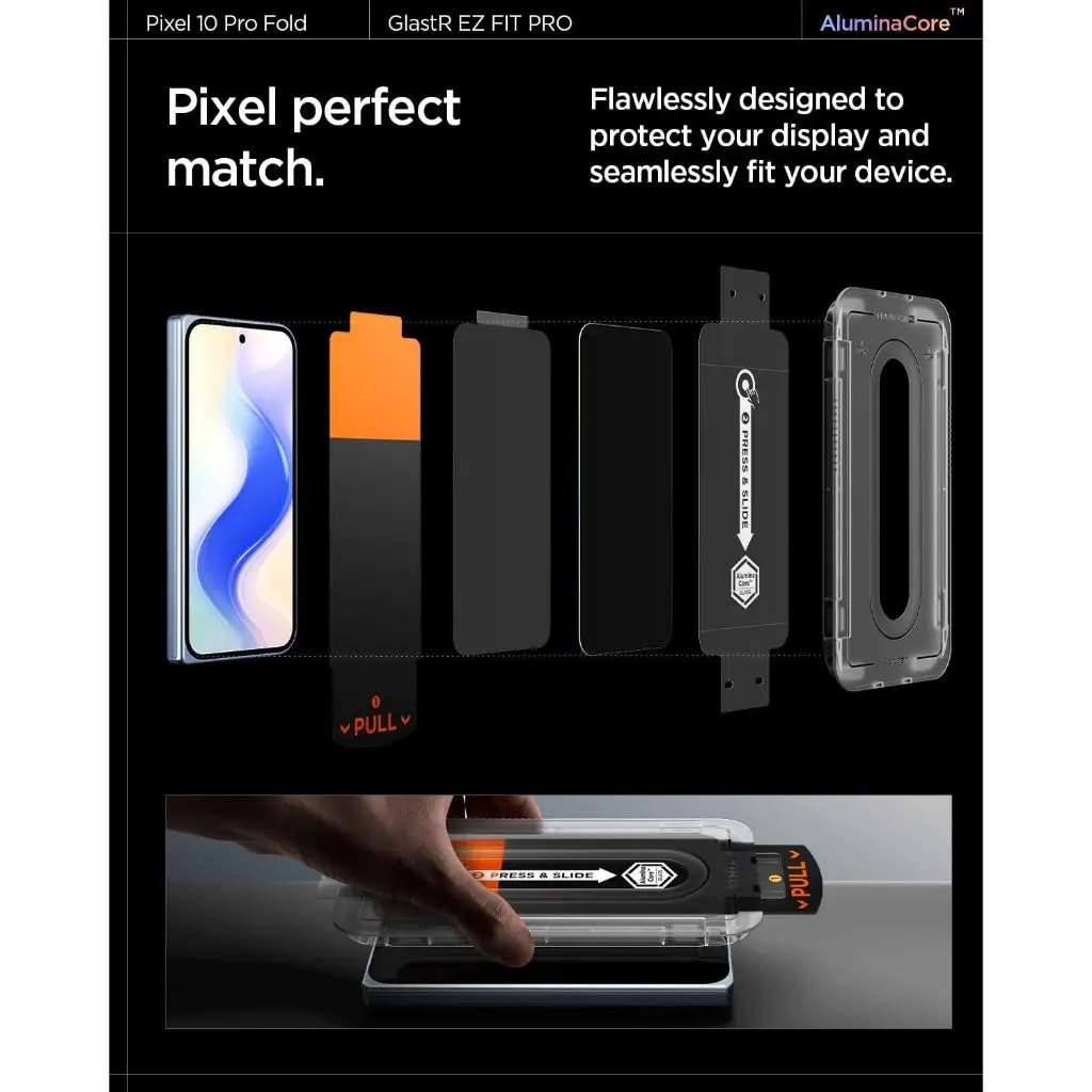 [2 Pack] Google Pixel 10 Pro Fold Screen Protector Glas.tR EZ Fit - Image 8