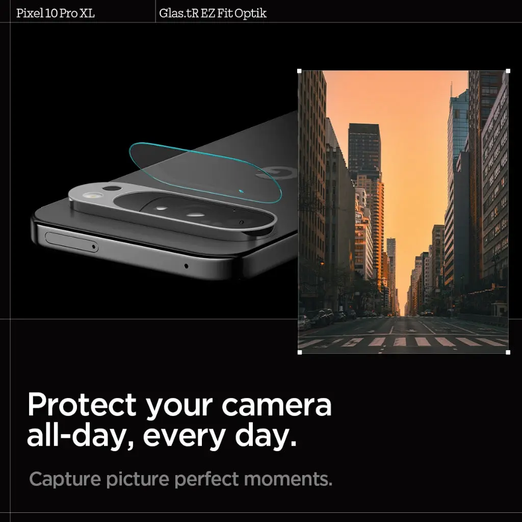 [2 Pack] Google Pixel 10 Pro XL Camera Lens Protector EZ Fit Optik - Image 3