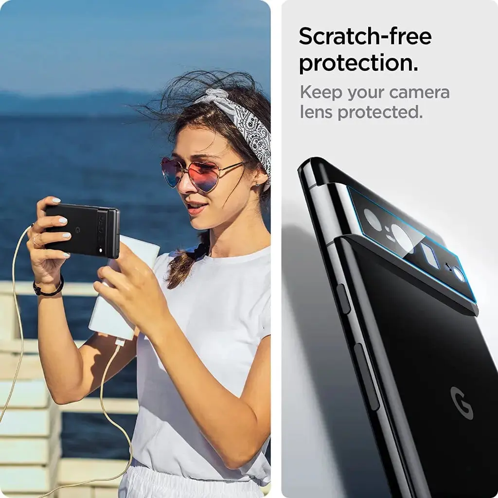 [2 Pack] Google Pixel 7 Pro Camera Lens Protector EZ Fit Optik - Image 5