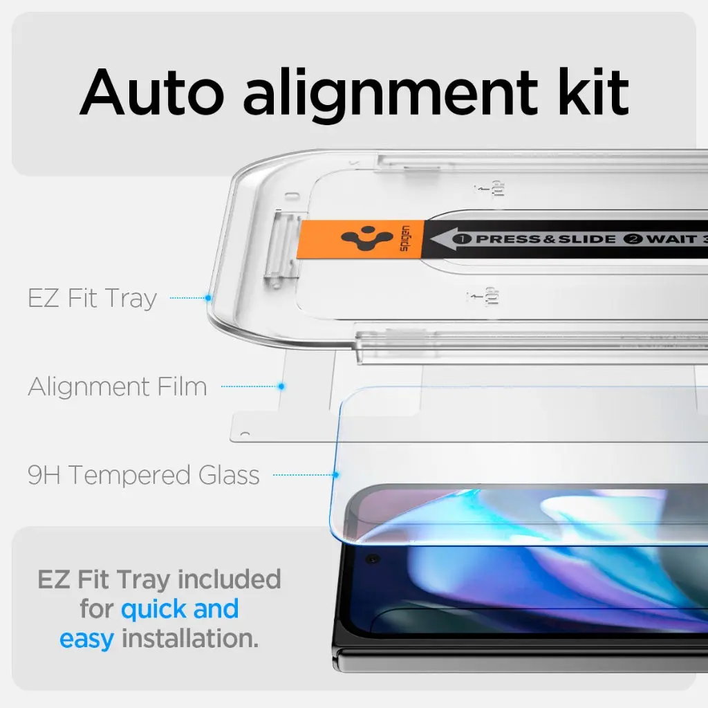 [2 Pack] Google Pixel 9 Pro Fold Screen Protector Glas.tR EZ Fit - Image 3