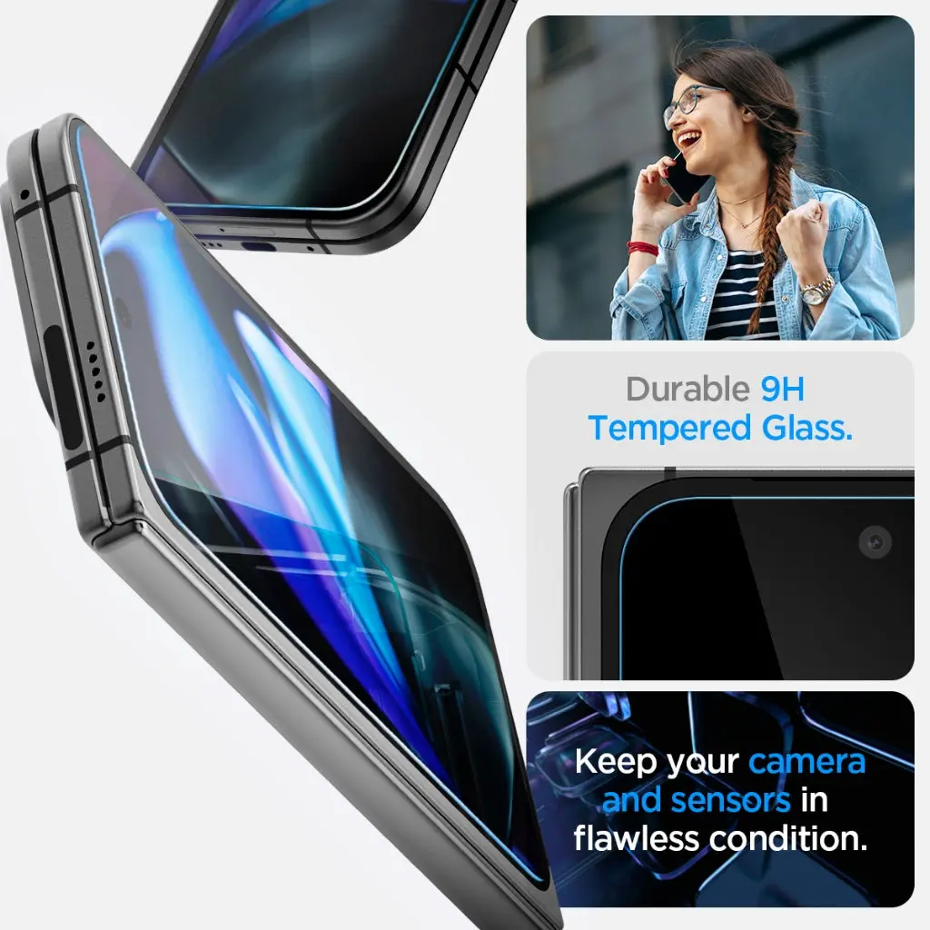 [2 Pack] Google Pixel 9 Pro Fold Screen Protector Glas.tR EZ Fit - Image 4