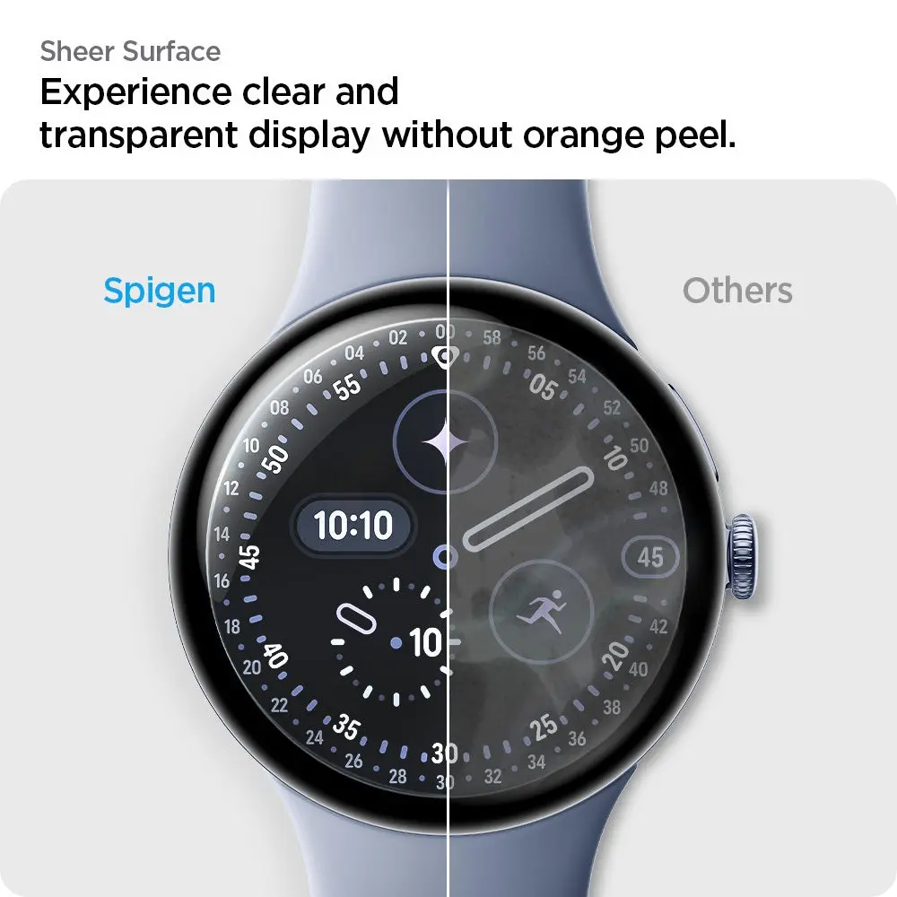 [2 Pack] Google Pixel Watch 4 / 3 (45mm) EliteShield EZ Fit - Image 7