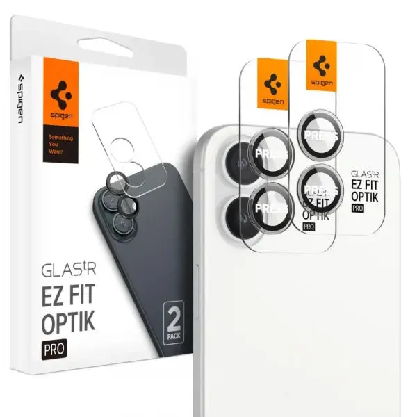 [2 Pack] iPhone 17 / 16 Plus / iPhone 16 Camera Lens Protector EZ Fit Optik Pro - Image 8