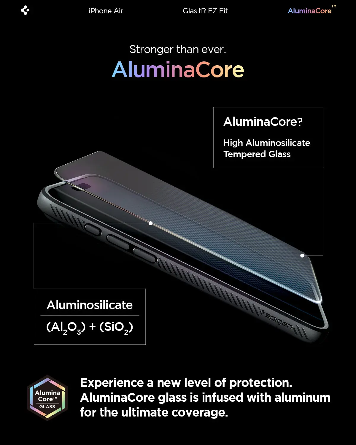 [2 Pack] iPhone Air Tempered Glass Glas.tR EZ Fit - Image 4