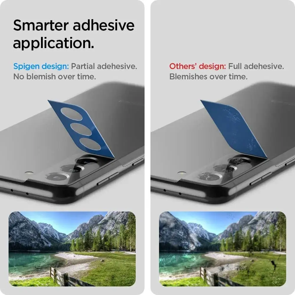 [2 Pack] Galaxy S21 Plus Camera Lens Protector Optik - Image 5