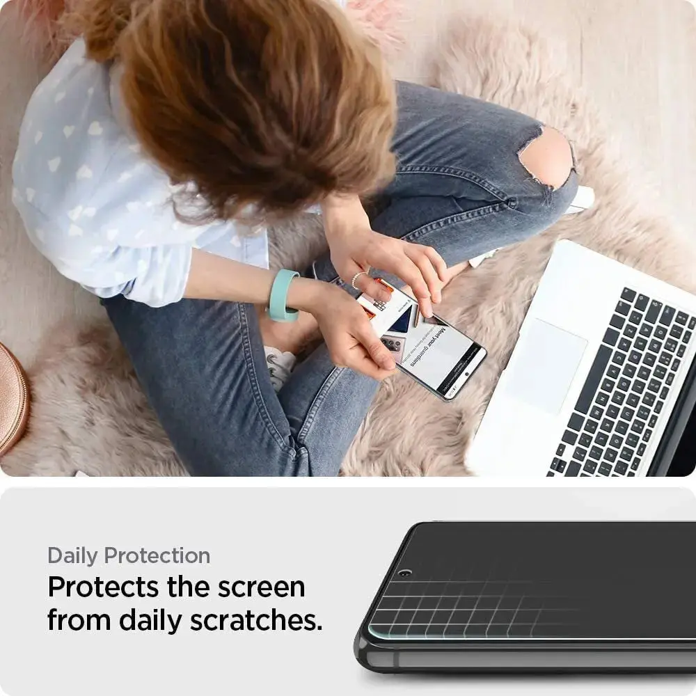 [2 Pack] Galaxy S21 Plus Screen Protector Neo Flex HD - Image 7