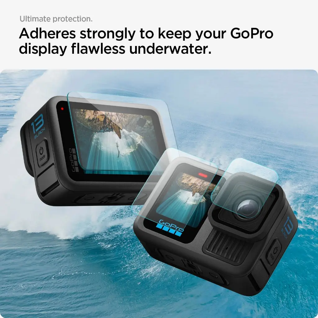 [6 Pack] GoPro Hero13 Black Screen Protector Glas tR Slim - Image 7