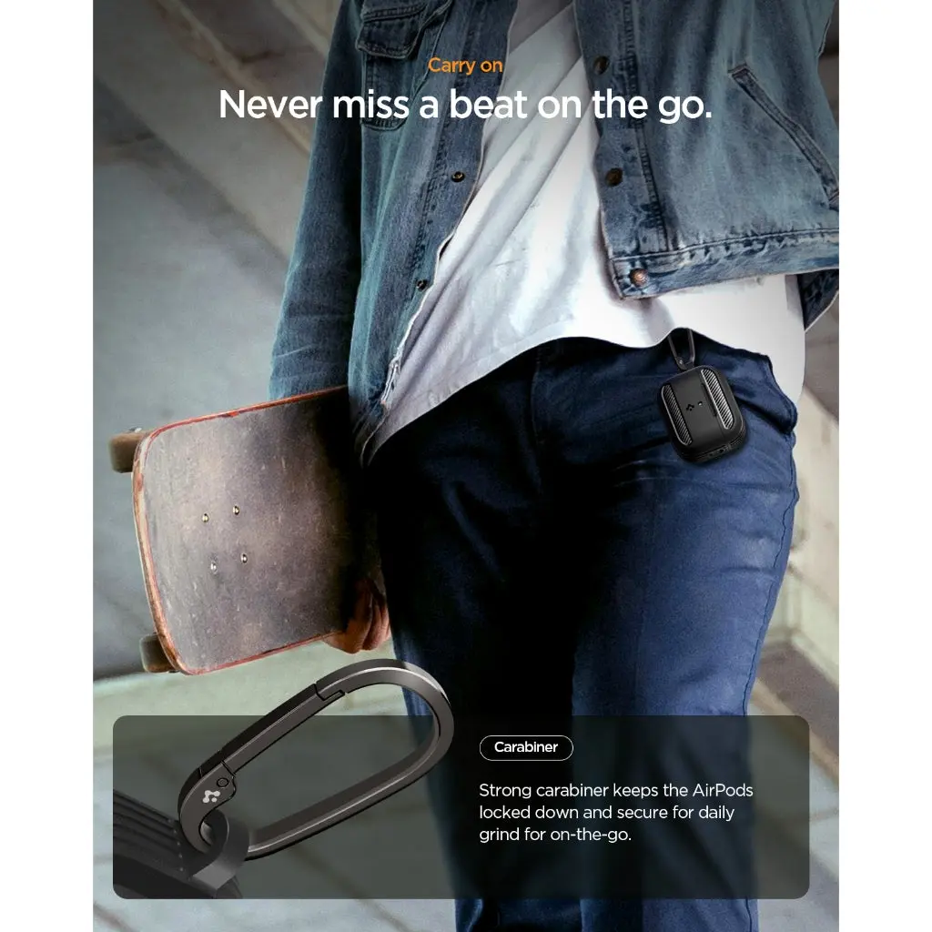 Apple AirPods Pro 3 Case (2025) Rugged Armor - Image 6