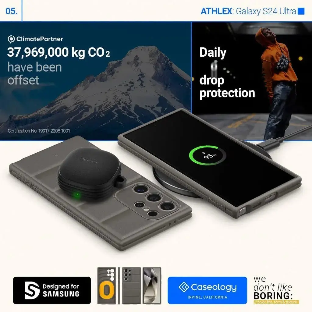 Caseology Galaxy S24 Ultra Case Athlex - Image 7