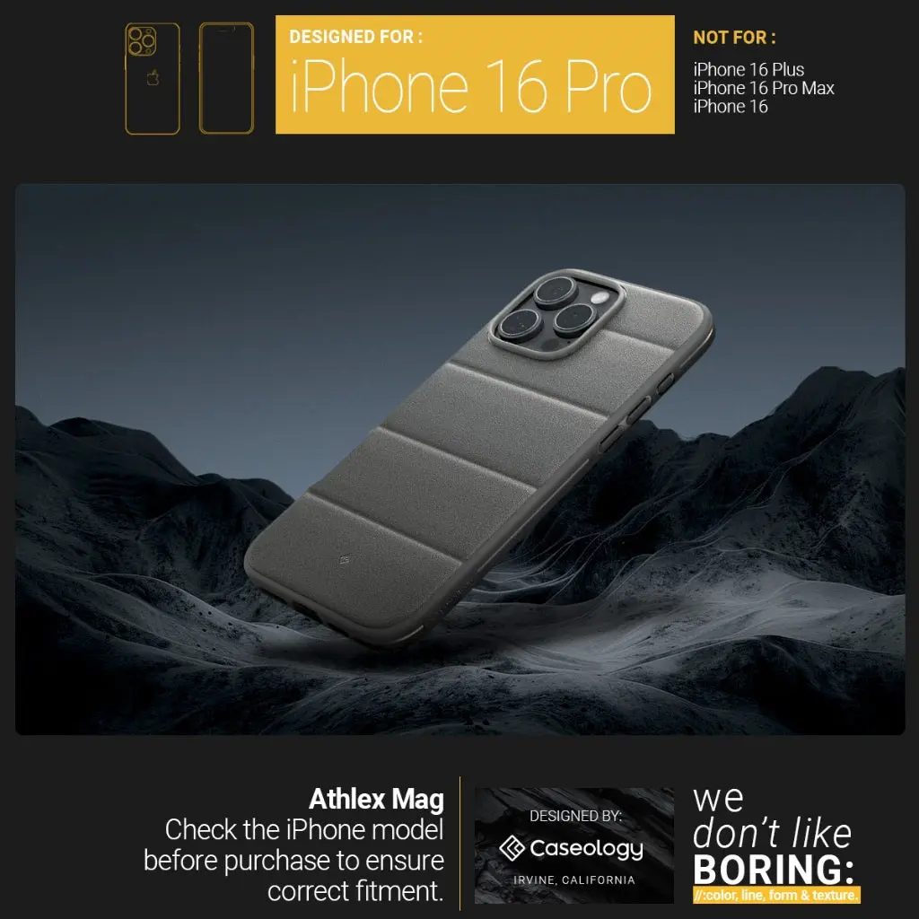 Caseology iPhone 16 Pro Case Athlex MagFit - Image 2