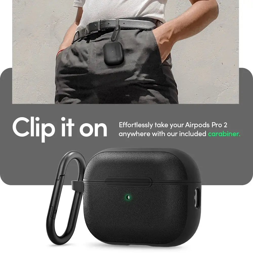 Cyrill Apple AirPods Pro 2 Case (2023/2022) Kajuk Black - Image 5