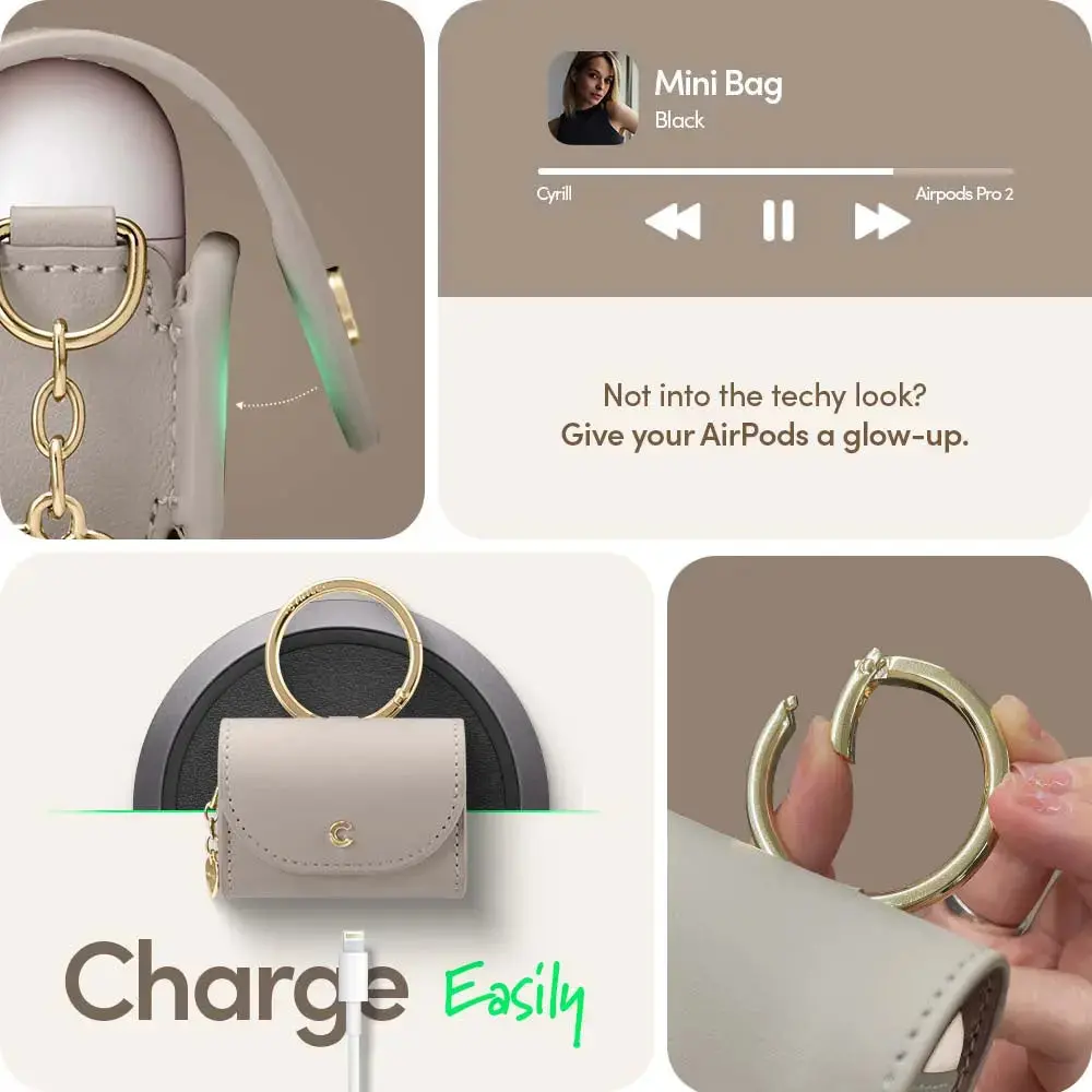 Cyrill Apple AirPods Pro 2 Case (2023/2022) Mini Bag - Image 4