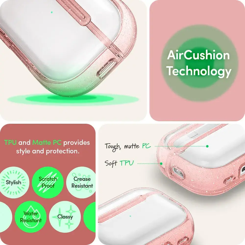 CYRILL Apple AirPods Pro 2 Case (2023/2022) Shine Glitter - Image 5