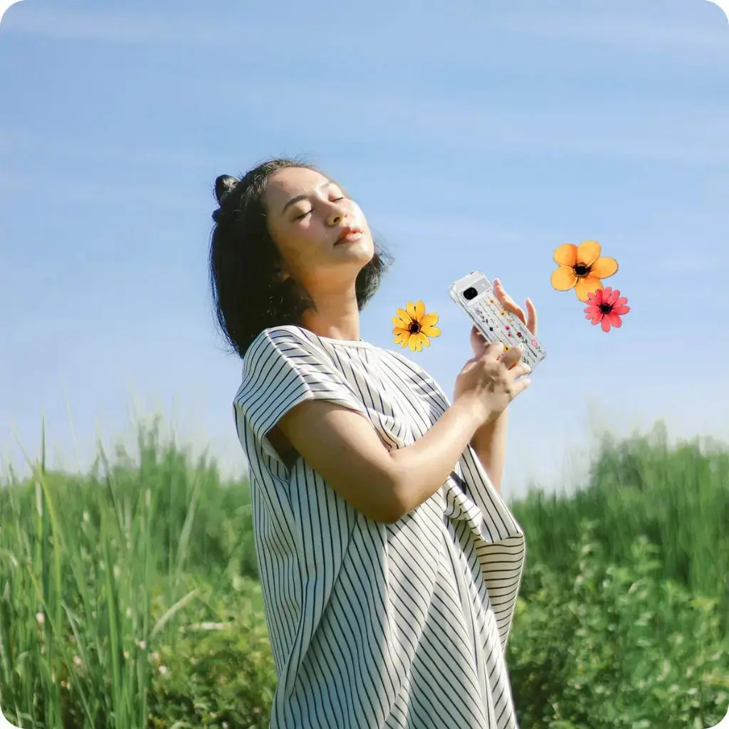 CYRILL Cecile Google Pixel 8a Case Flower Garden - Image 4