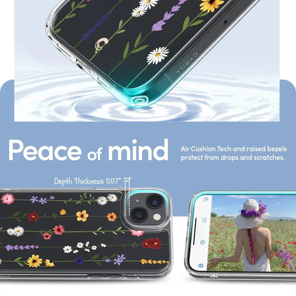 CYRILL iPhone 14 Plus / iPhone 15 Plus Case Flower Garden - Image 4