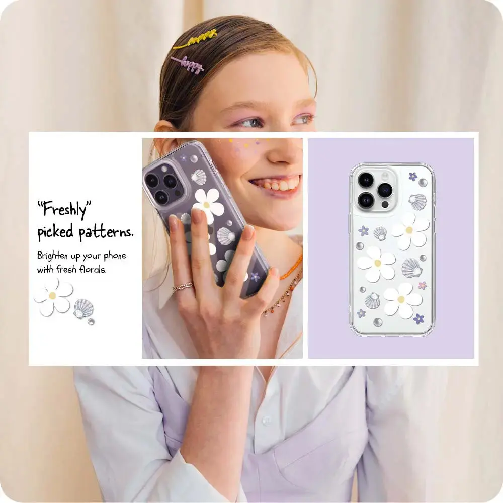 CYRILL iPhone 14 Pro Case Pearl Blossom - Image 2