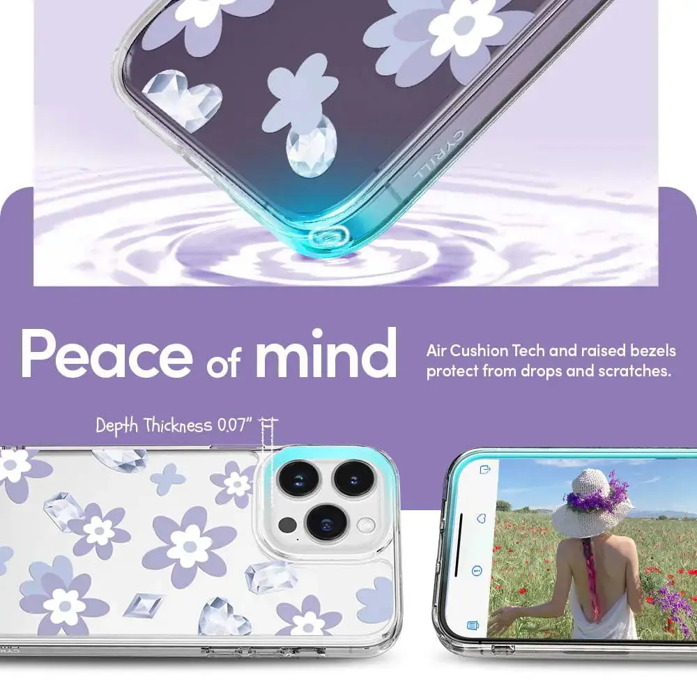 CYRILL iPhone 14 Pro Max Case Crystal Garden - Image 5