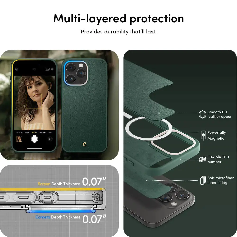 CYRILL iPhone 15 Pro Case Kajuk Magfit Magsafe Case - Image 3