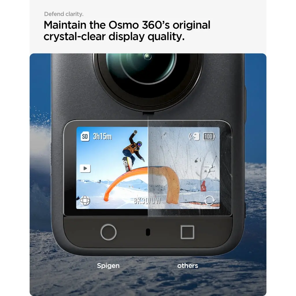 DJI Osmo 360 Screen Protector Glas.tR Slim - Image 5