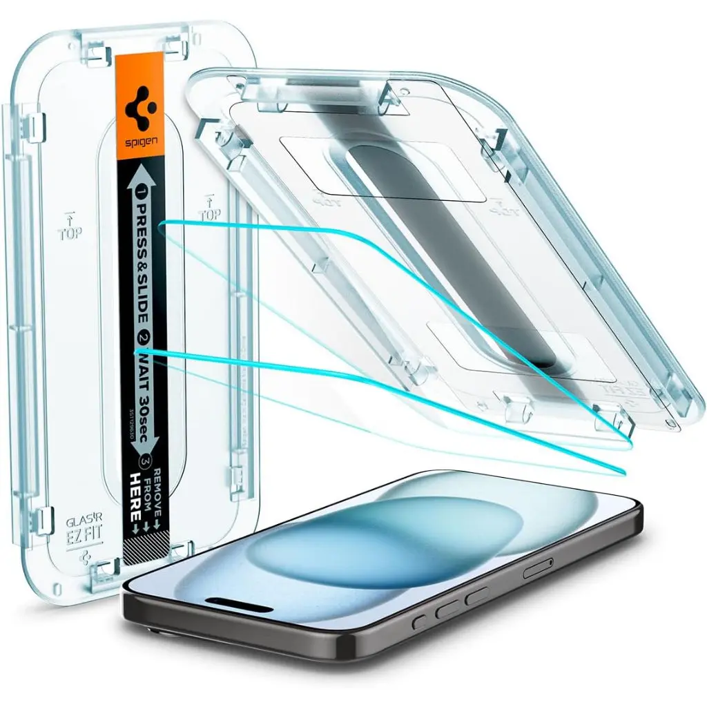 [2 Pack] iPhone 17 / 16 / 15 / 14 / 13 / 12 / 11 Series EZ Fit Screen Protector - Image 4