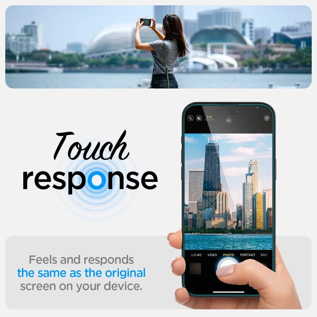 [2 Pack] iPhone 17 / 16 / 15 / 14 / 13 / 12 / 11 Series EZ Fit Screen Protector - Image 6
