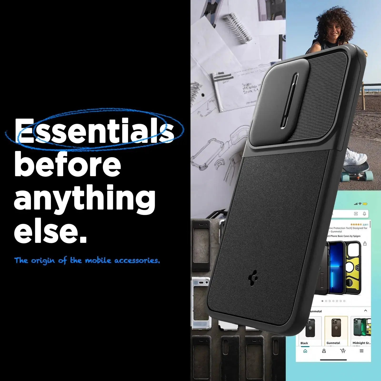 Galaxy A55 case Optik Armor - Image 3