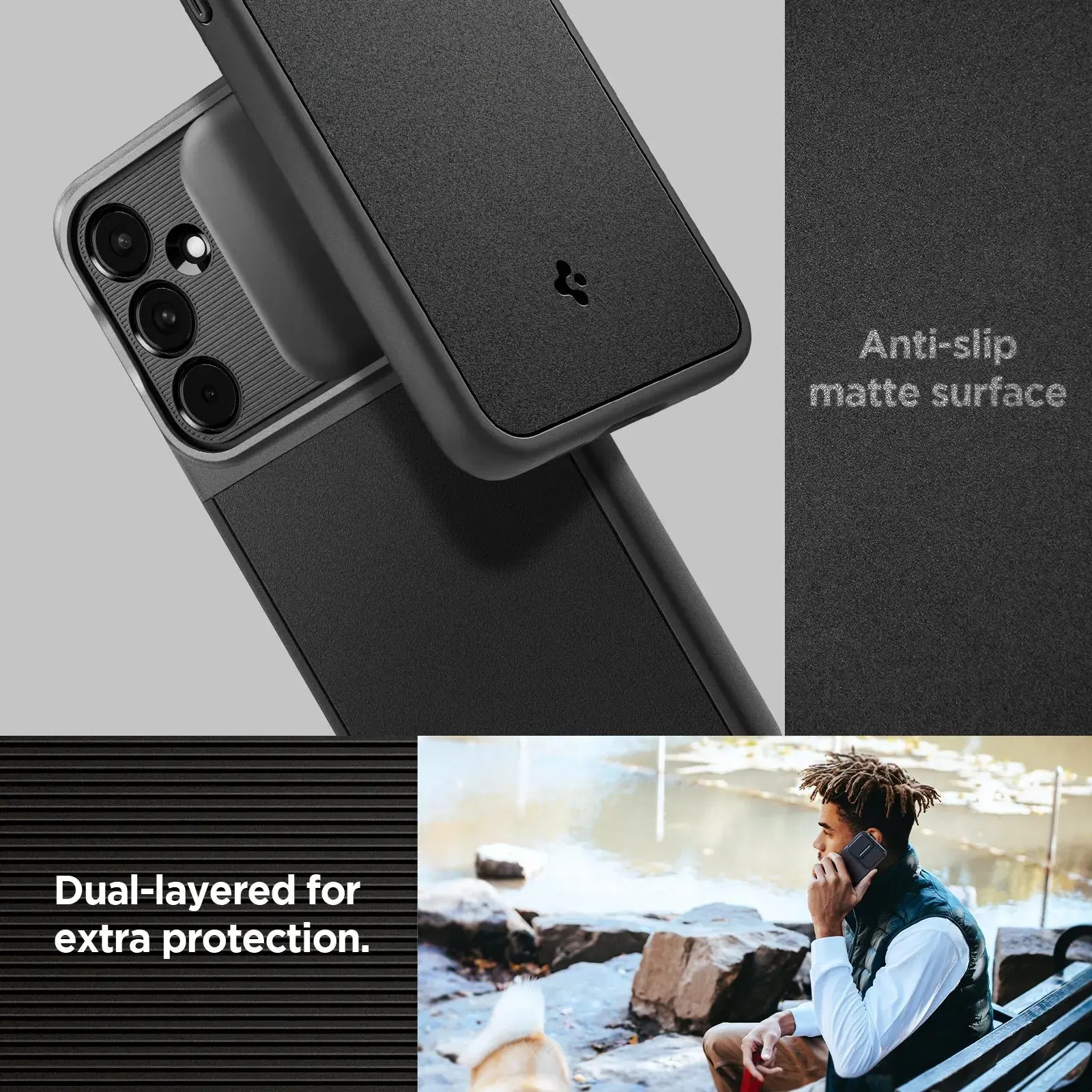 Galaxy A55 case Optik Armor - Image 4