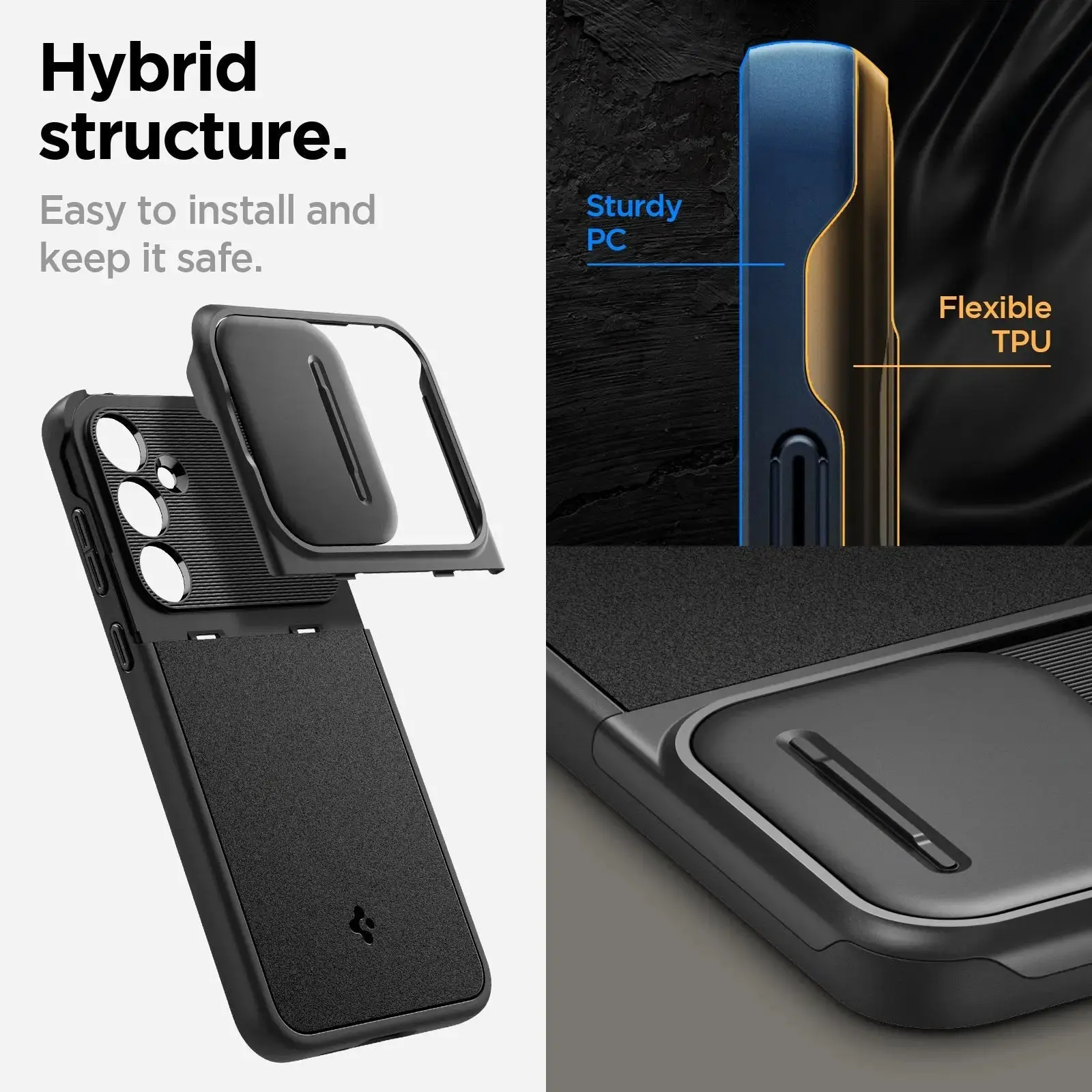 Galaxy A55 case Optik Armor - Image 7