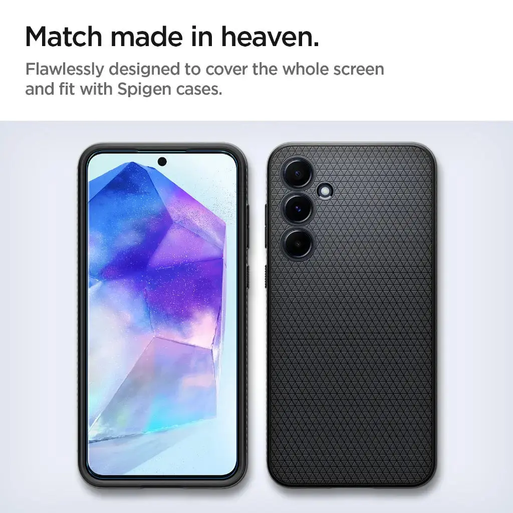 [2 Pack] Galaxy A55 Screen Protector AlignMaster Glas.tR - Image 7