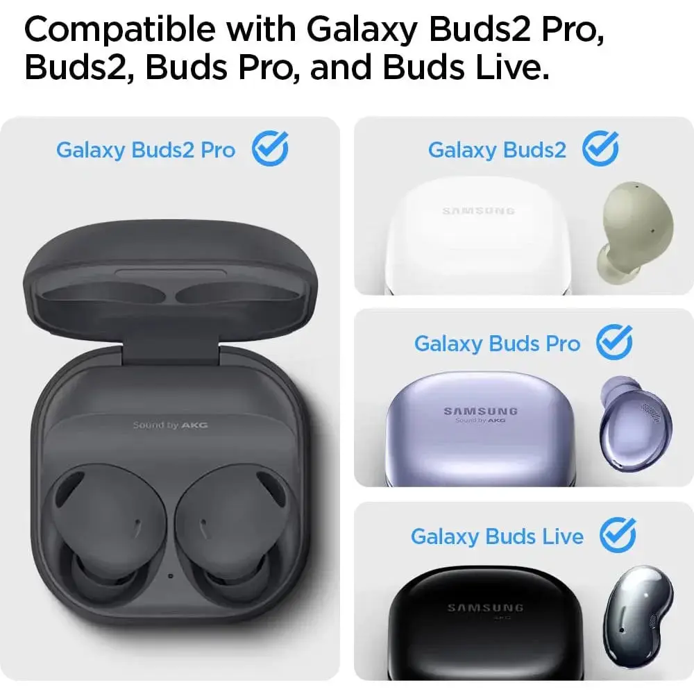 Galaxy Buds Core (2025) / FE / 2 Pro / 2 / Pro / Live Case Rugged Armor - Image 2